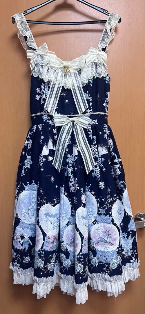 【セット】雪の女王 JSK &ファーヘッドドレス