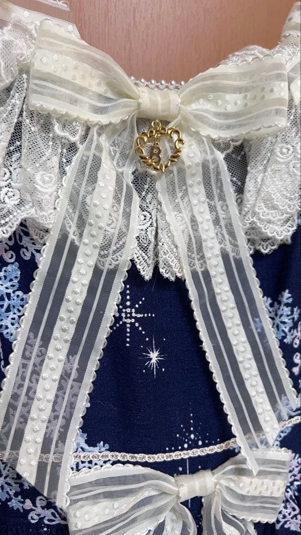【セット】雪の女王 JSK &ファーヘッドドレス