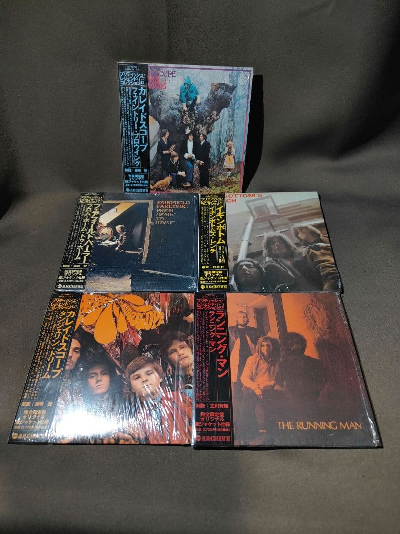 カレイドスコープ　紙ジャケット　CD 5枚　BOX　ランニングマン　イギンボトム