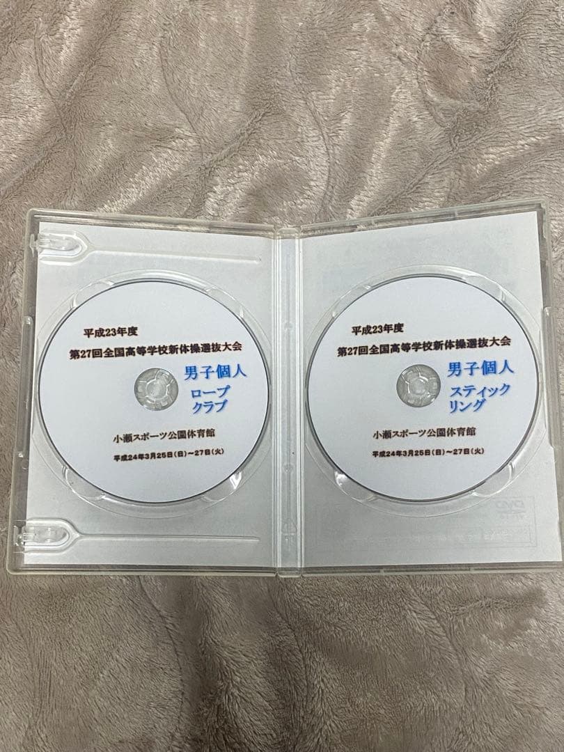 新体操 男子団体・個人 DVDセット　平成23年度　第27回