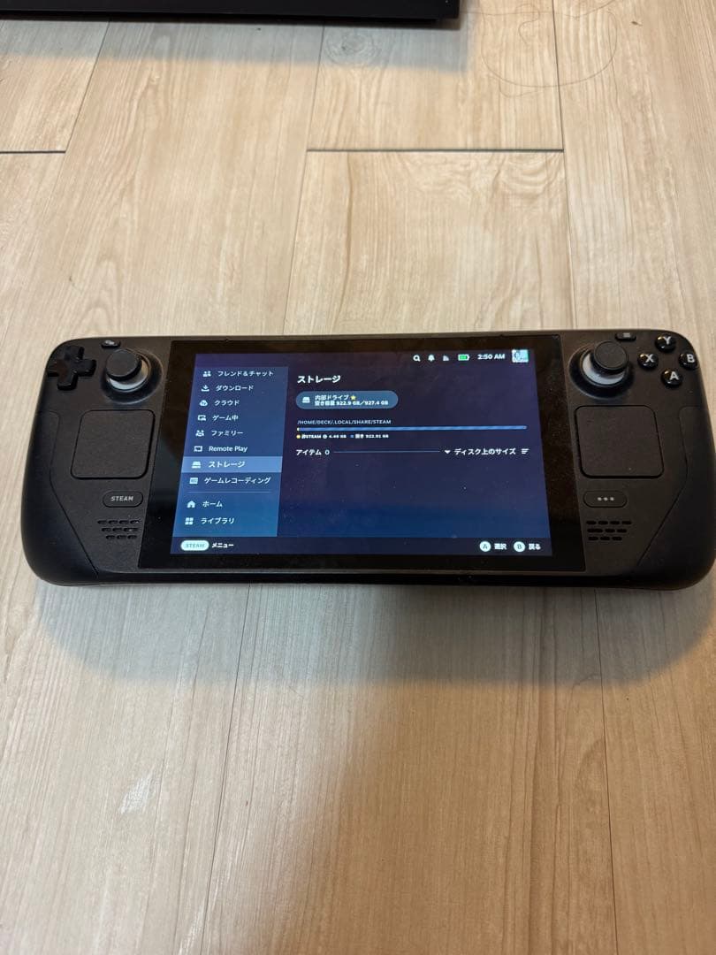 (ニャッキ)Steam Deck 1TB SSD