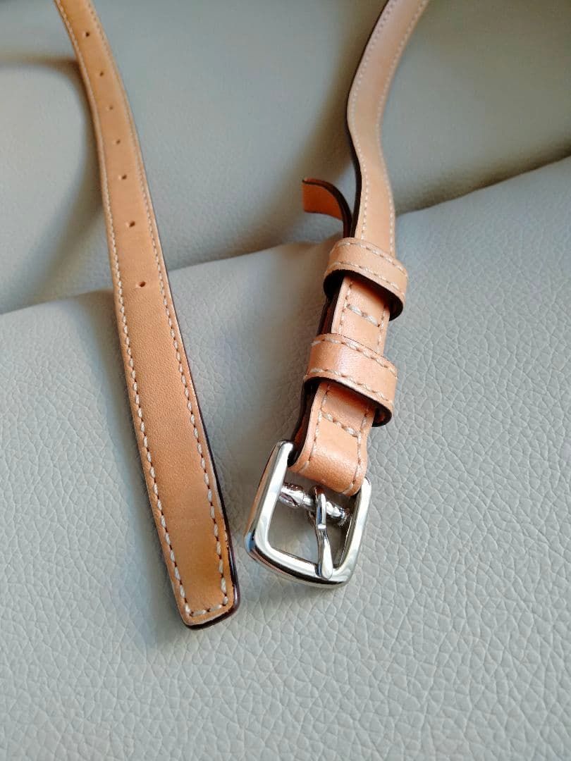 【美品未使用】』COACH ウエストポーチ シグネチャー ベージュ キャンバス