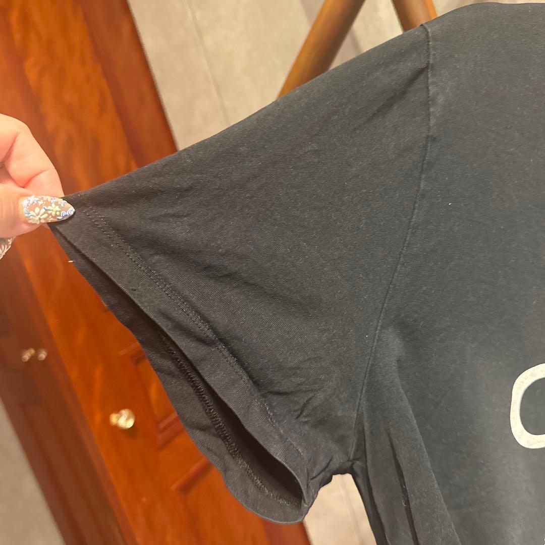 CELINE ブラック Tシャツ イベントプリント