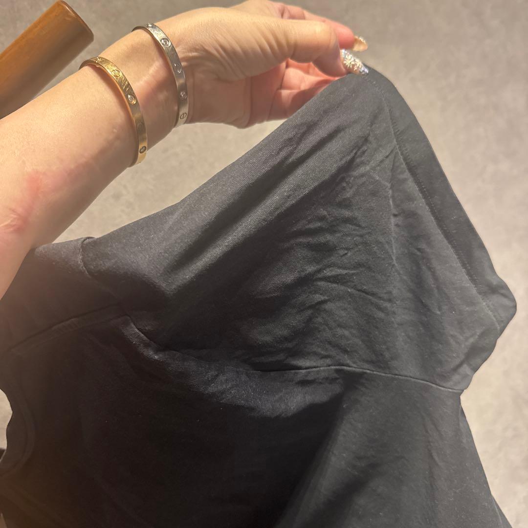 CELINE ブラック Tシャツ イベントプリント
