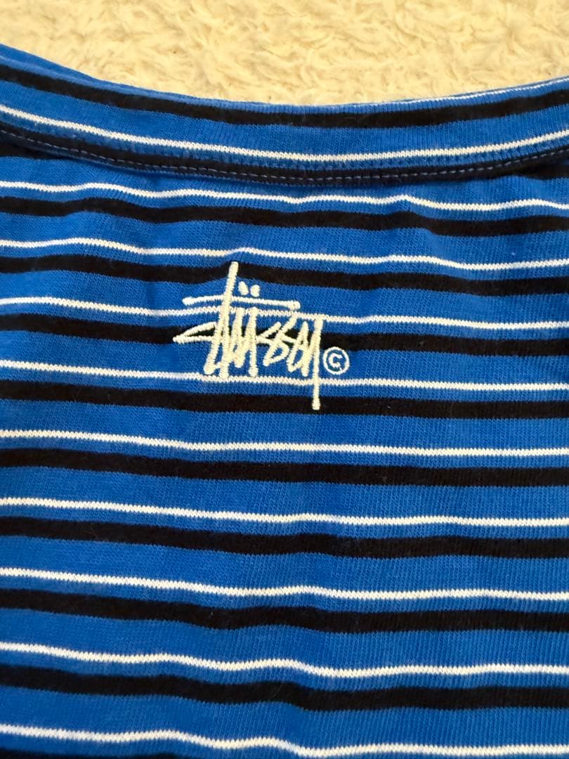 stussy ボーダーキャミ
