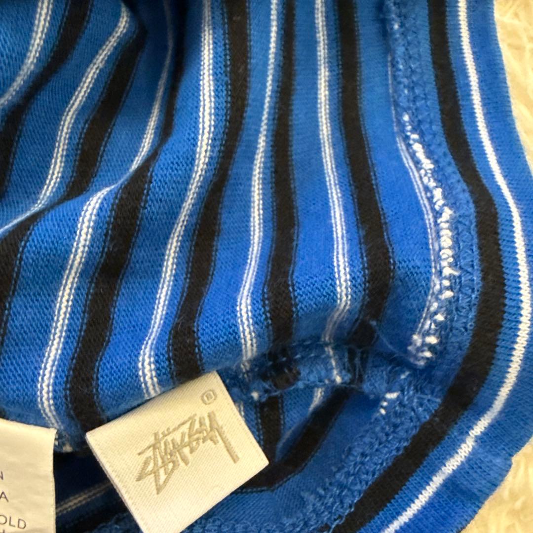 stussy ボーダーキャミ