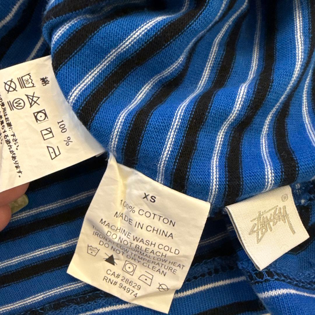 stussy ボーダーキャミ