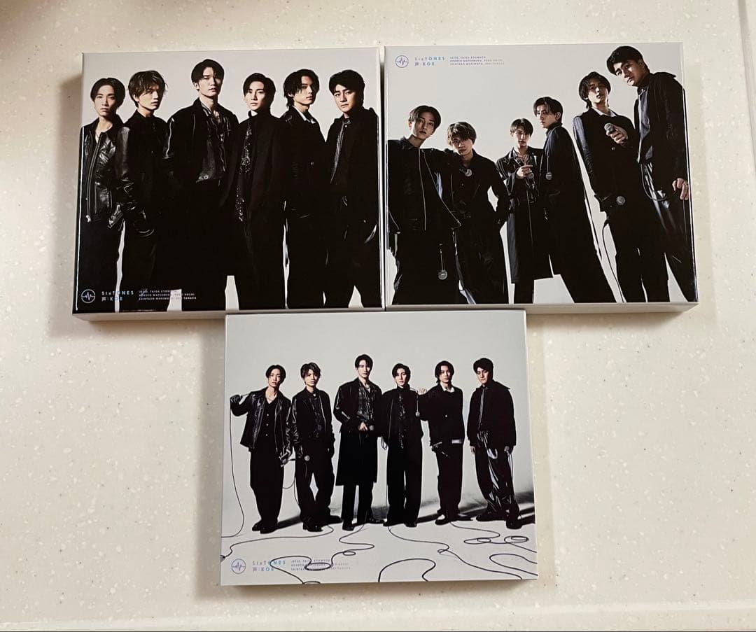 SixTONES アルバム 3形態 1ST & CITY & 声