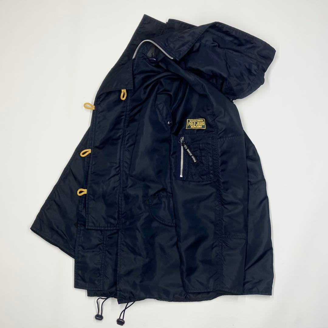 【極美品】90s ポロジーンズ N-3B フライトジャケット M ラルフローレン