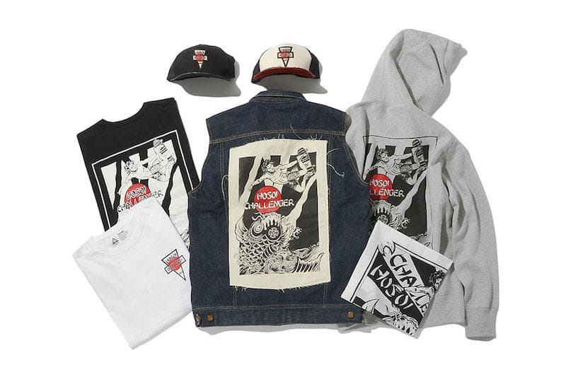 CHALLENGER×Christian hosoi つば切り キャップ