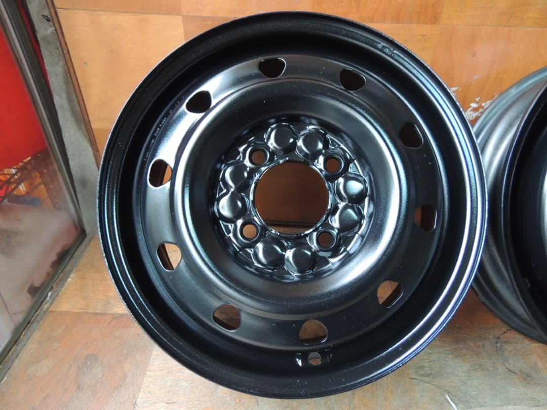 C97 13x4.00B 4穴 PCD100 スチールホイール 13インチ 4本