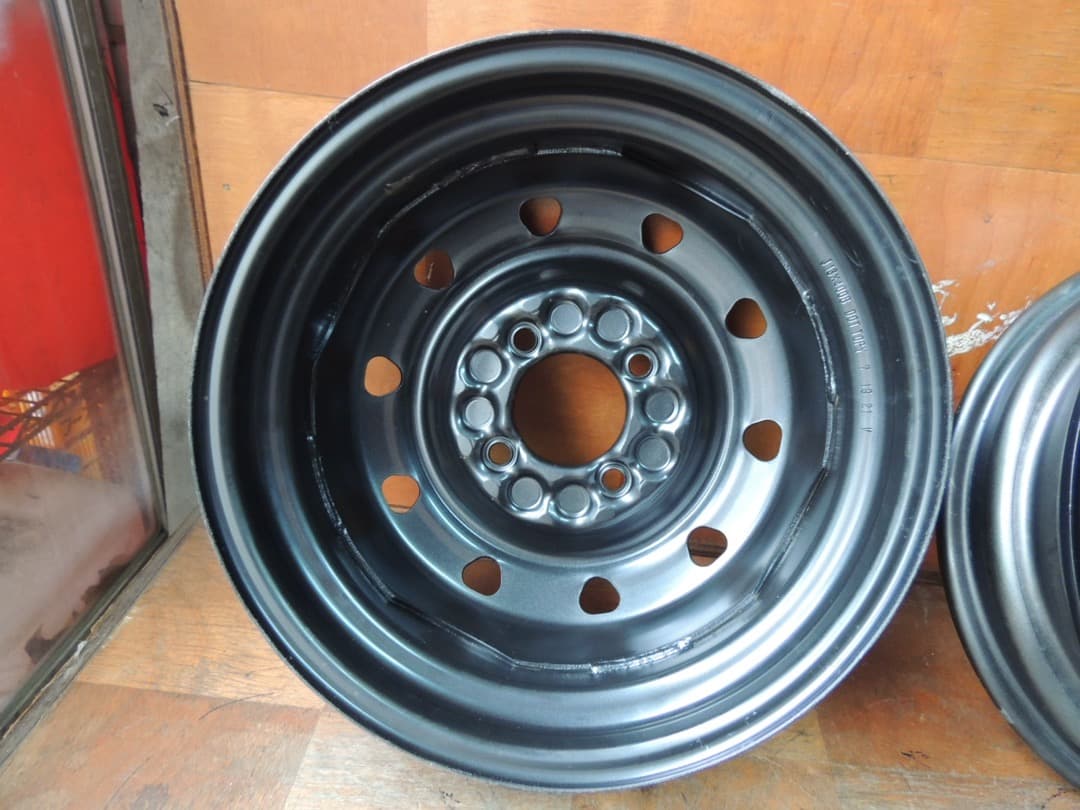 C97 13x4.00B 4穴 PCD100 スチールホイール 13インチ 4本