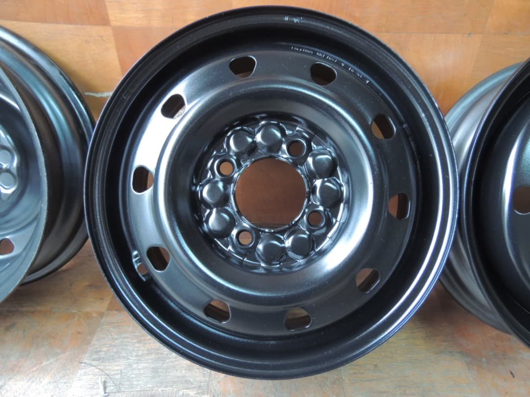 C97 13x4.00B 4穴 PCD100 スチールホイール 13インチ 4本