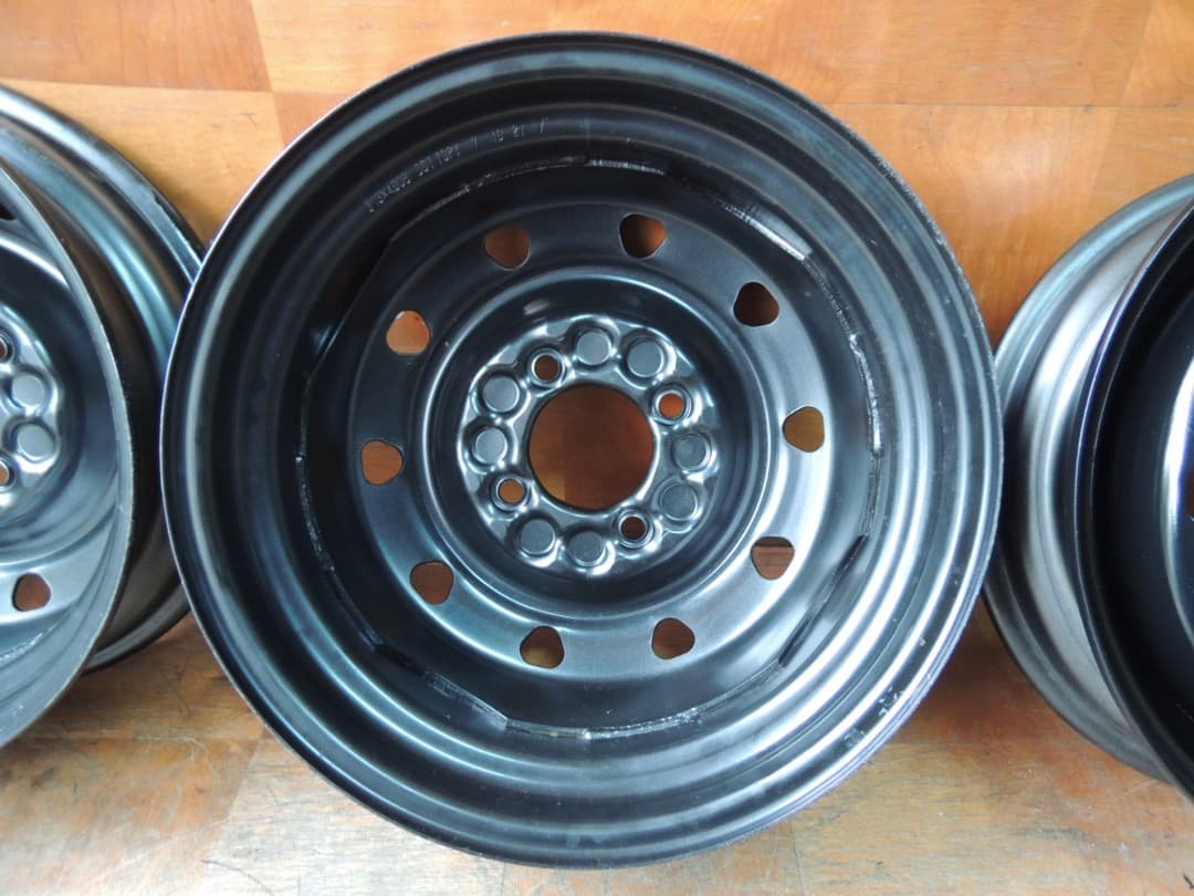 C97 13x4.00B 4穴 PCD100 スチールホイール 13インチ 4本