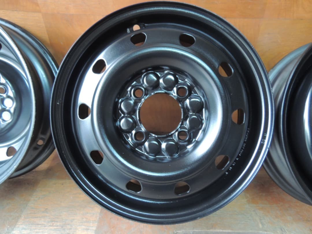 C97 13x4.00B 4穴 PCD100 スチールホイール 13インチ 4本