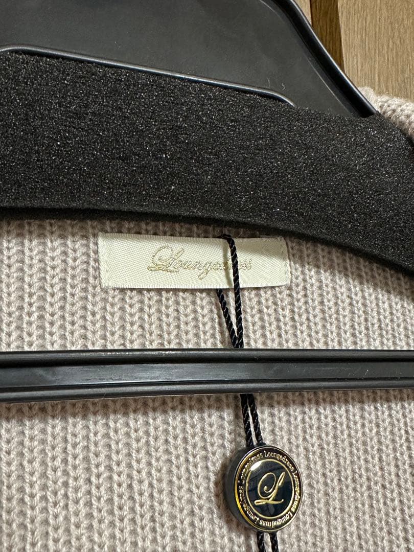 ⭐︎新品未使用⭐︎Loungedressニットフーディーコート