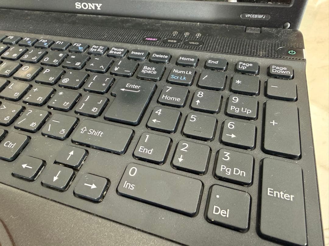 SONY VAIO E VPCEB18FJ/B Win10 BDドライブ