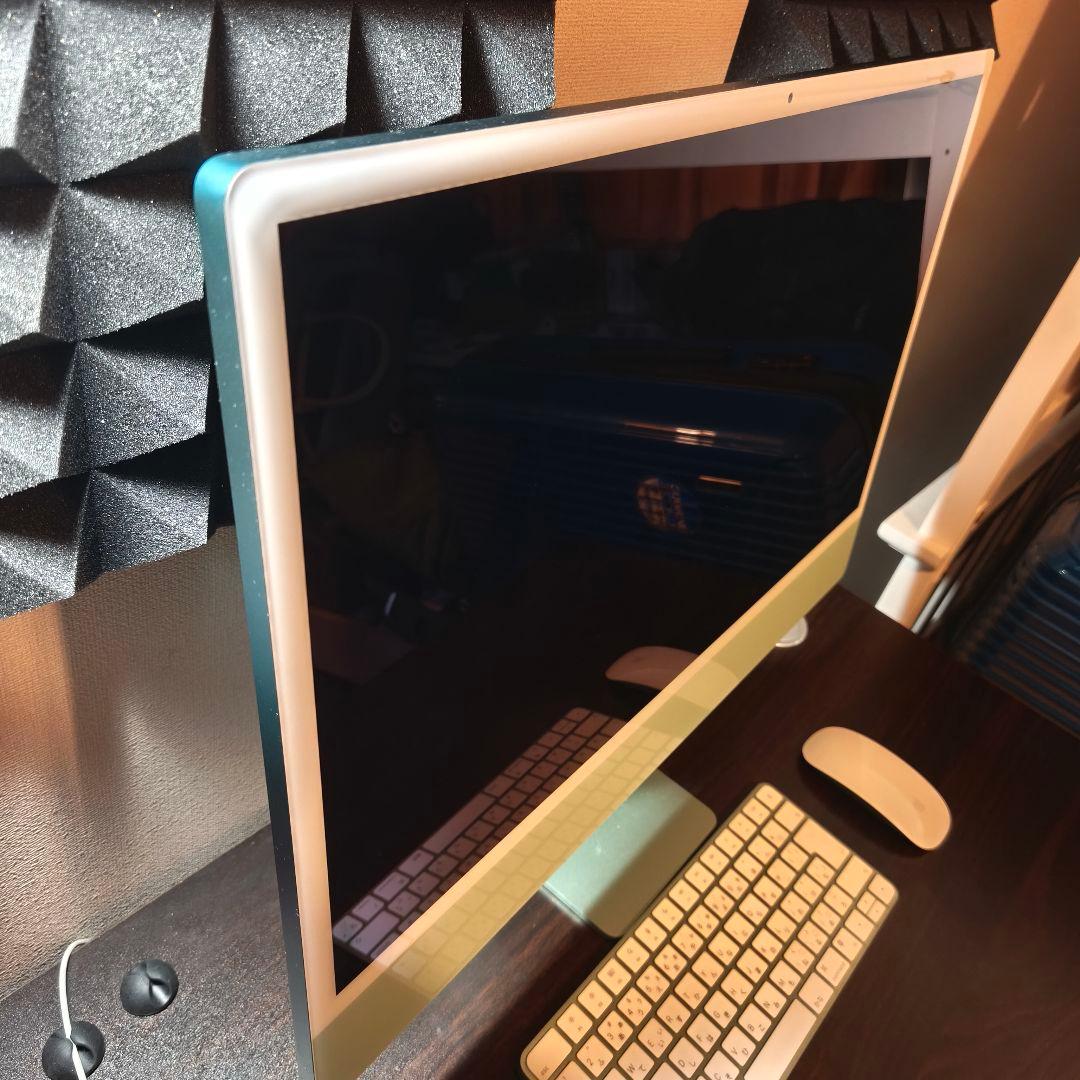 Apple iMac 24インチ M1 2021 8GB 256GB グリーン