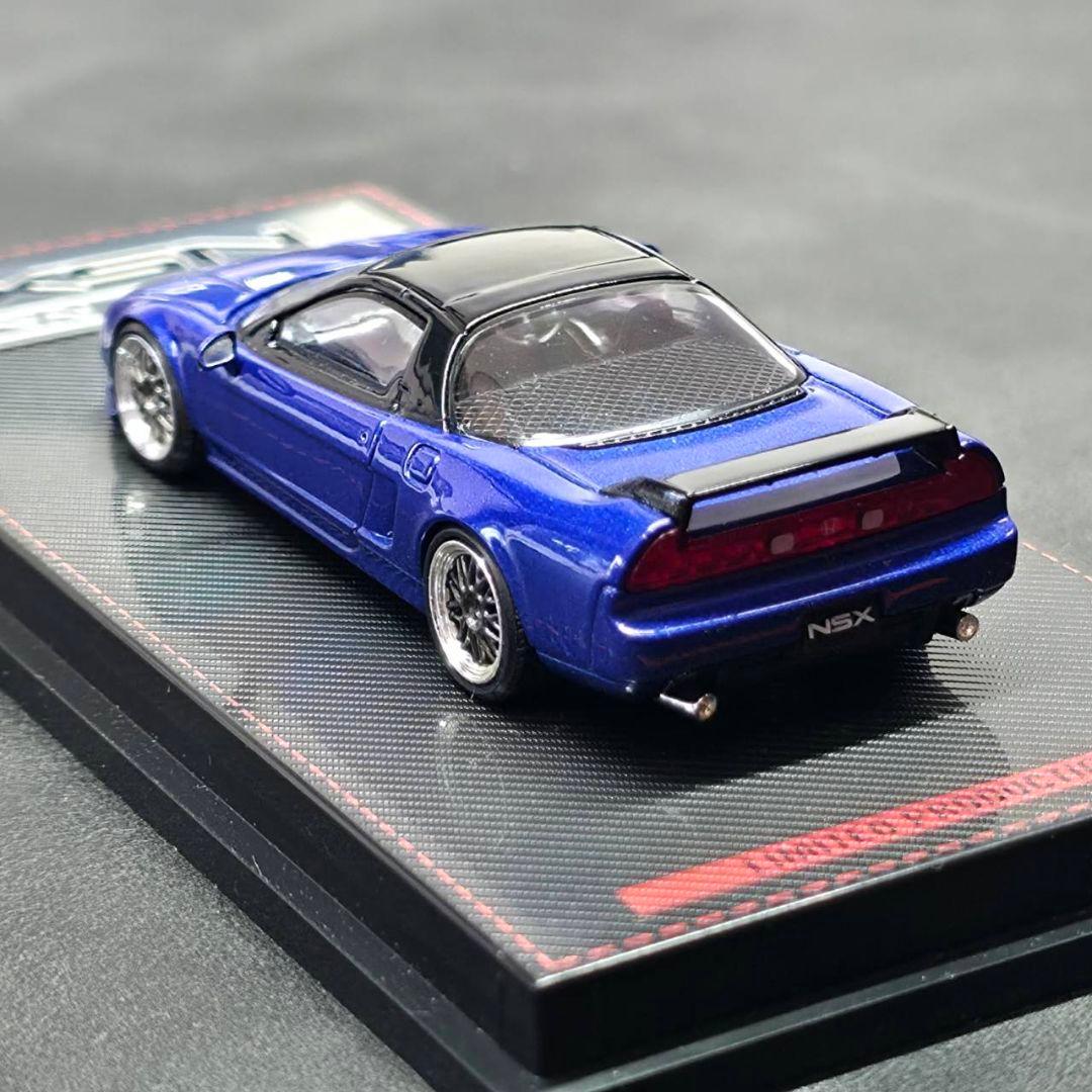 イグニッションモデル 1/64 ホンダ NSX (NA1) ブルーメタリック
