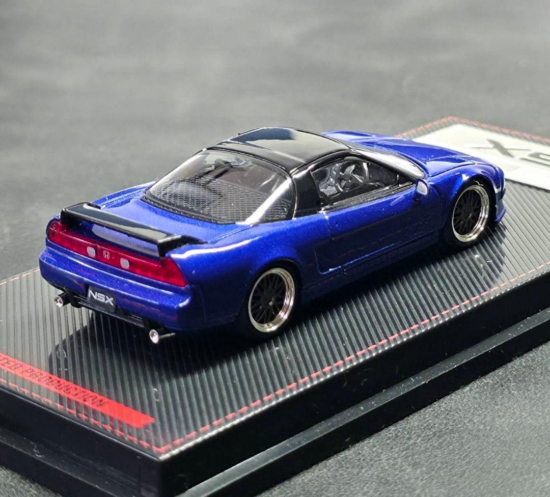 イグニッションモデル 1/64 ホンダ NSX (NA1) ブルーメタリック