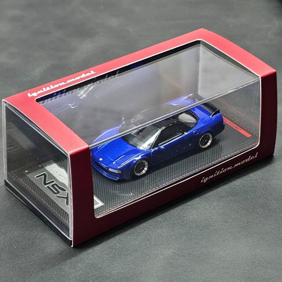 イグニッションモデル 1/64 ホンダ NSX (NA1) ブルーメタリック