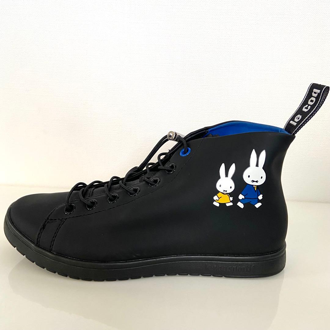 le coq sportif ✖️ミッフィー スニーカー レインシューズ 黒 23