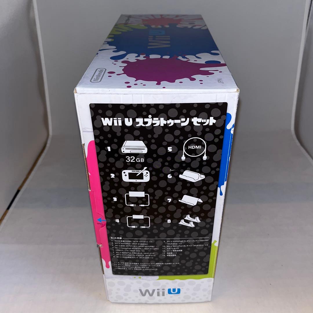 【希少】Nintendo Wii U WII U スプラトゥーン セット