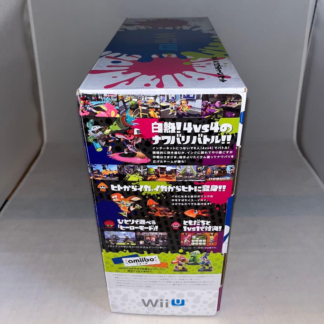 【希少】Nintendo Wii U WII U スプラトゥーン セット