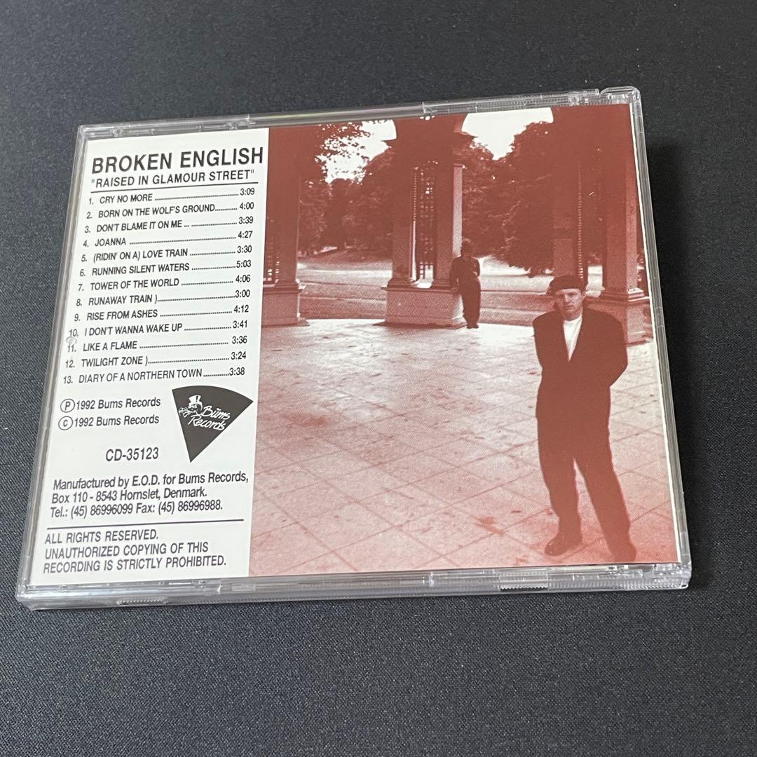 BROKEN ENGLISH/RAISED IN GLAMOUR メロハー