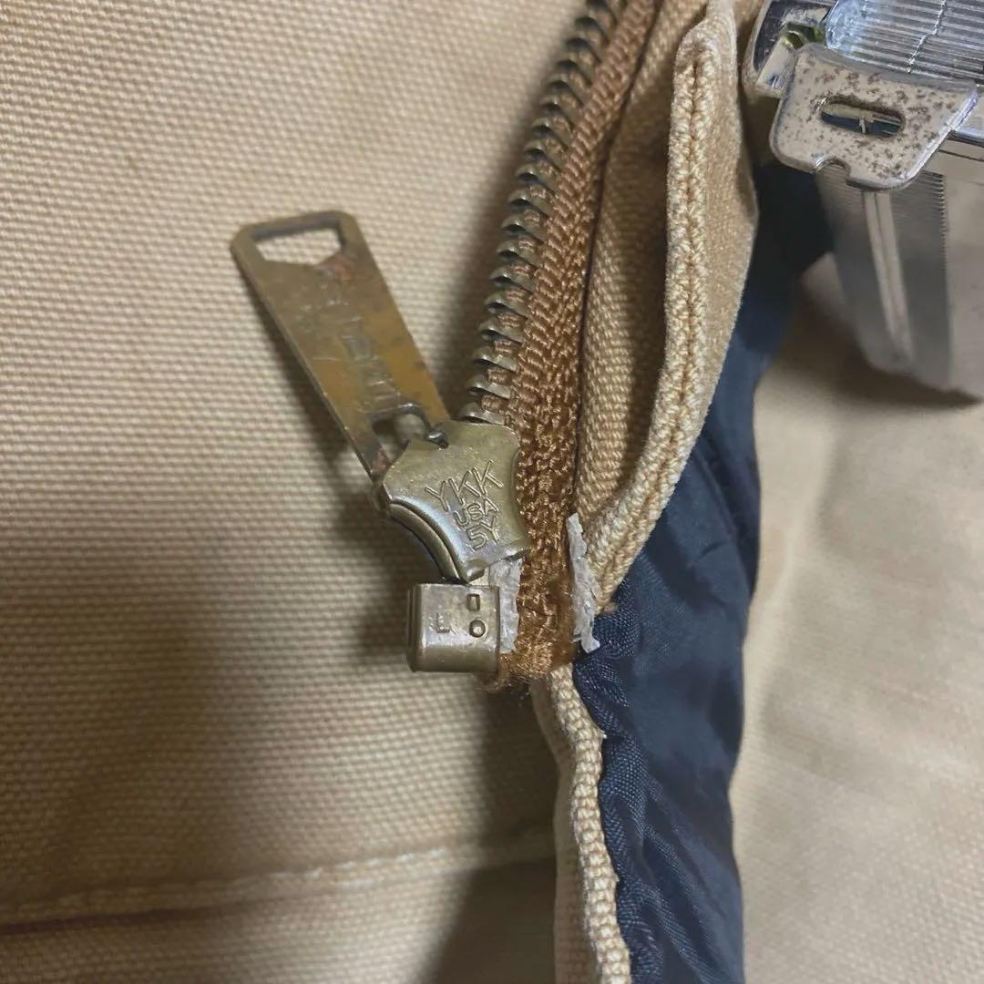 ヴィンテージ Carhartt カーハート ダック ベスト USA製 腰ゴム