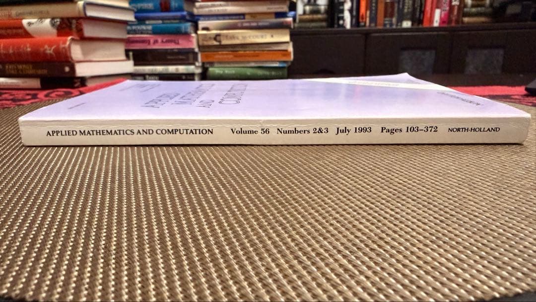 希少　Applied Mathematics and Computation