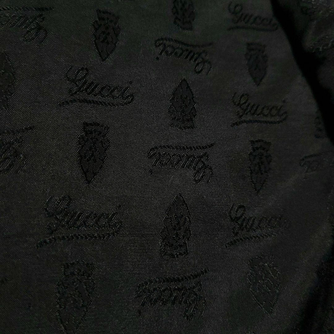 【未使用級】GUCCI　テーラードジャケット 裏地総柄 クレスト シェリーライン