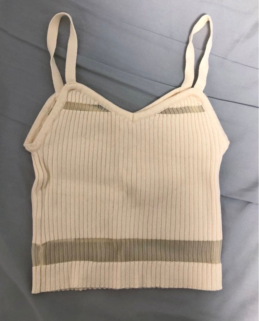 amerge. sheer border cardigan×cami set
