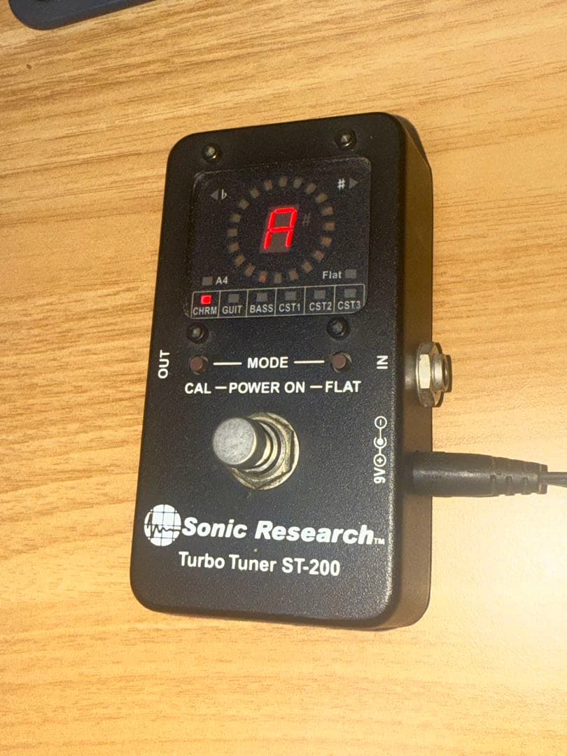 ベース Sonic Research ST-200 Turbo Tuner
