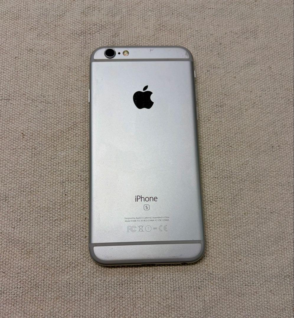 Apple iPhone 6s シルバー 本体　64GB バッテリー100%