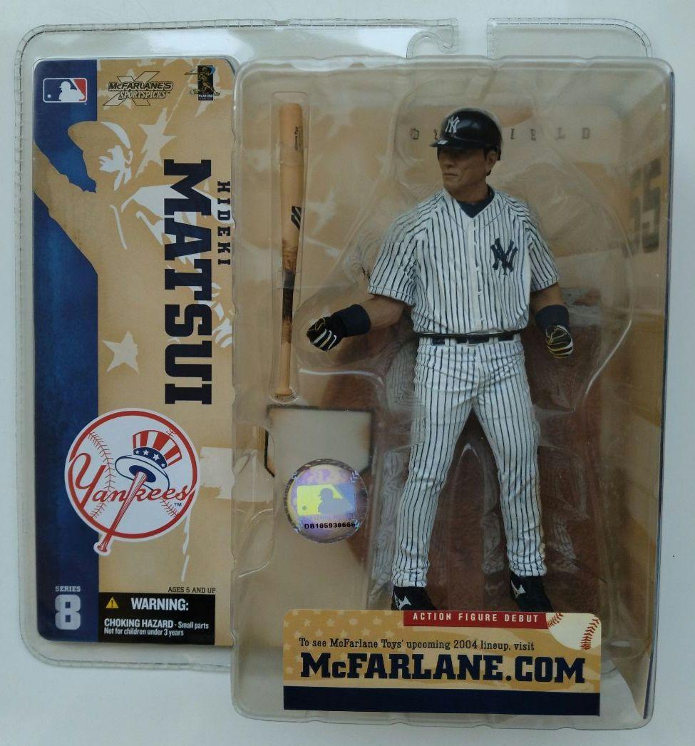 (バリアント/未開封品)マクファーレンMLB 松井秀喜 フィギュア 2体セット