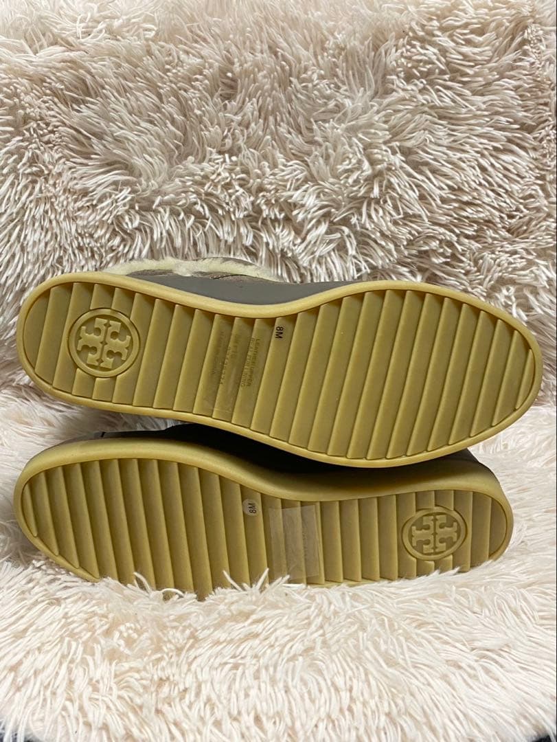 【新品未使用】TORY BURCH トリーバーチ ムートンブーツ 8M 25cm