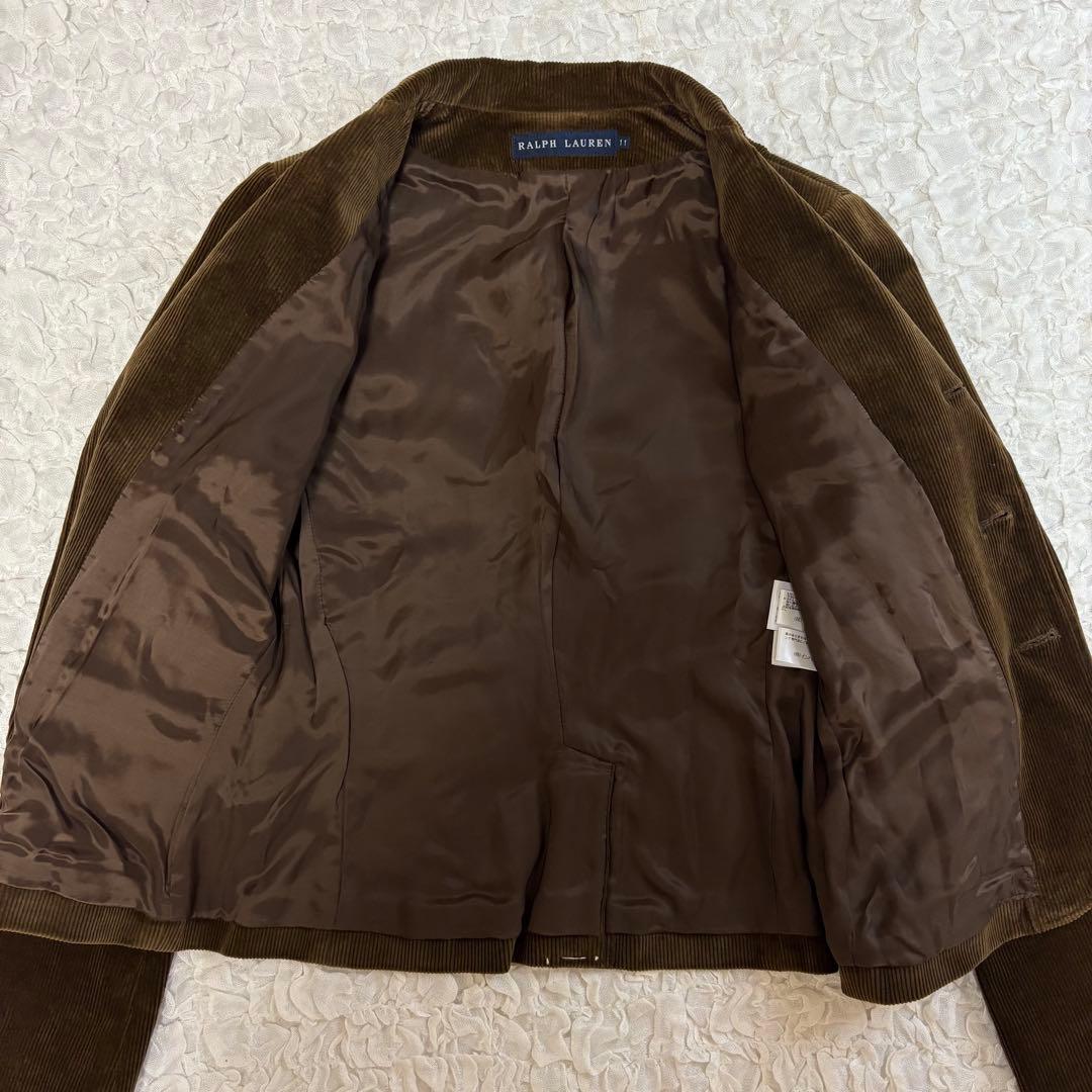 美品 ラルフローレン テーラードジャケット エルボーパッチ コーデュロイ 11