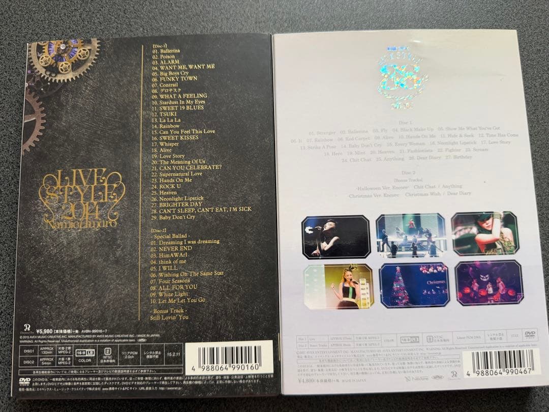 安室奈美恵 LIVE DVDセット合計13 25周年LIVEあり　バラ売り要相談