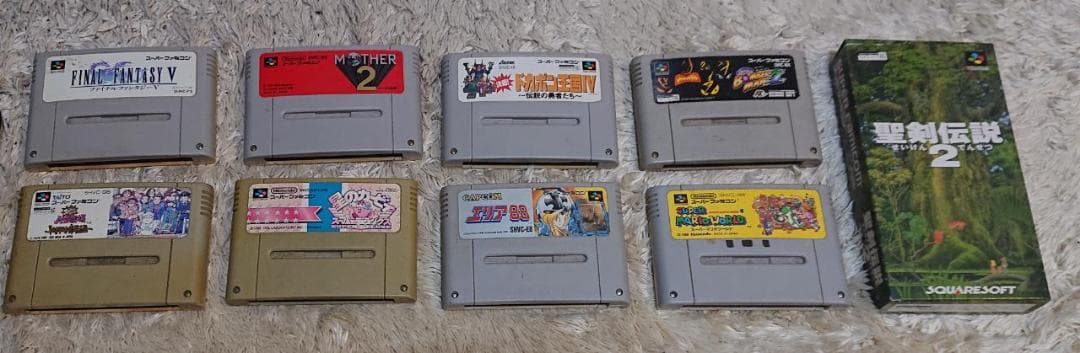 スーパーファミコン本体　ゲームボーイ　ソフト