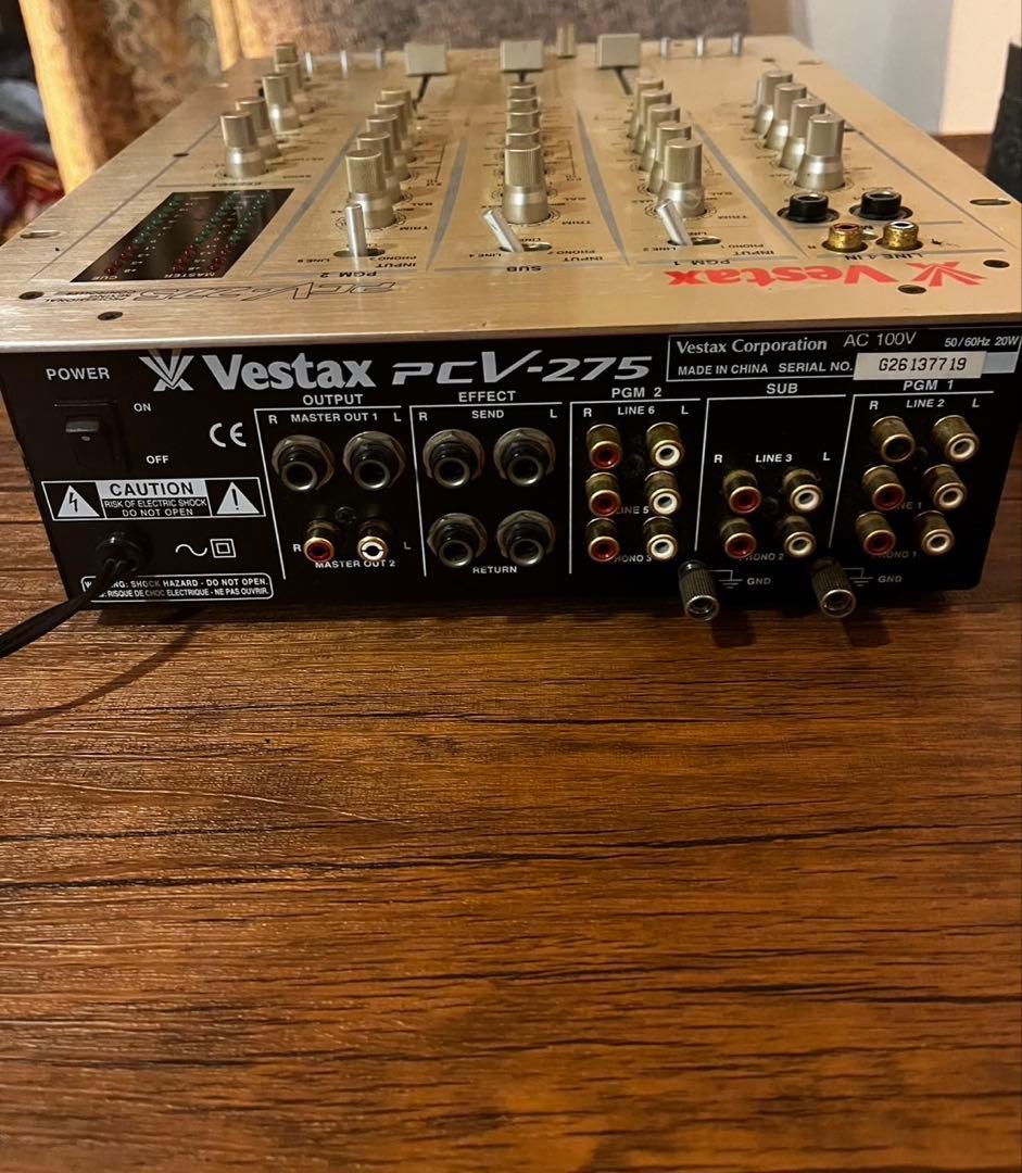 VESTAX DJミキサー PCV-275