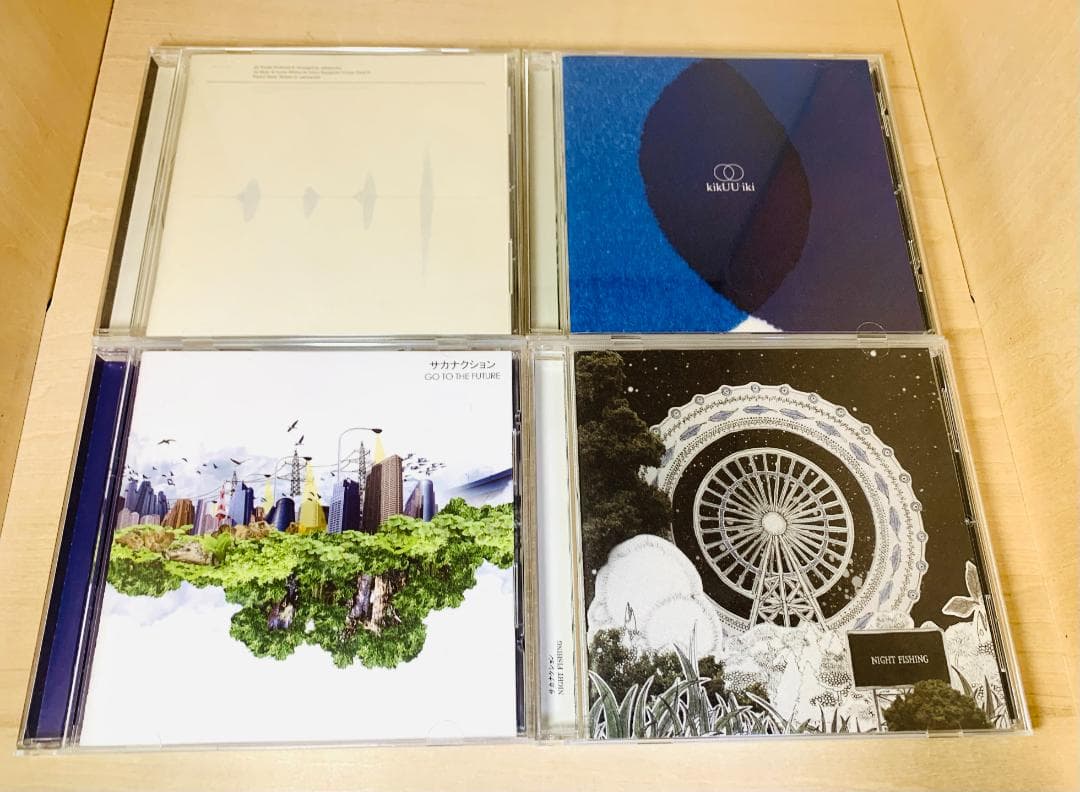 【初回盤】 サカナクション スタジオアルバム CD 全8枚 セット (帯付)