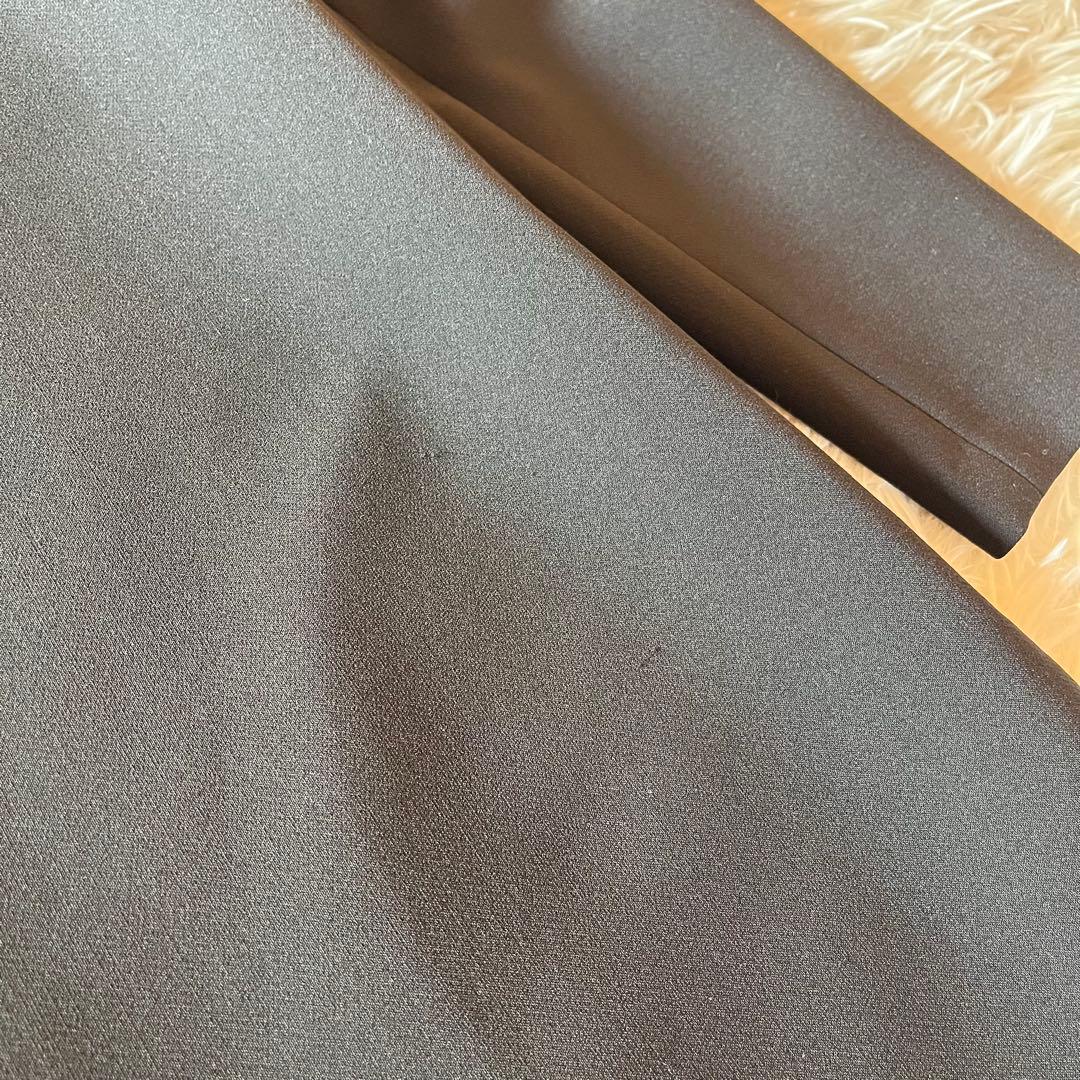 美品✨ ヨーコチャン スカラップドレス ロングスリーブ ワンピース ブラック M