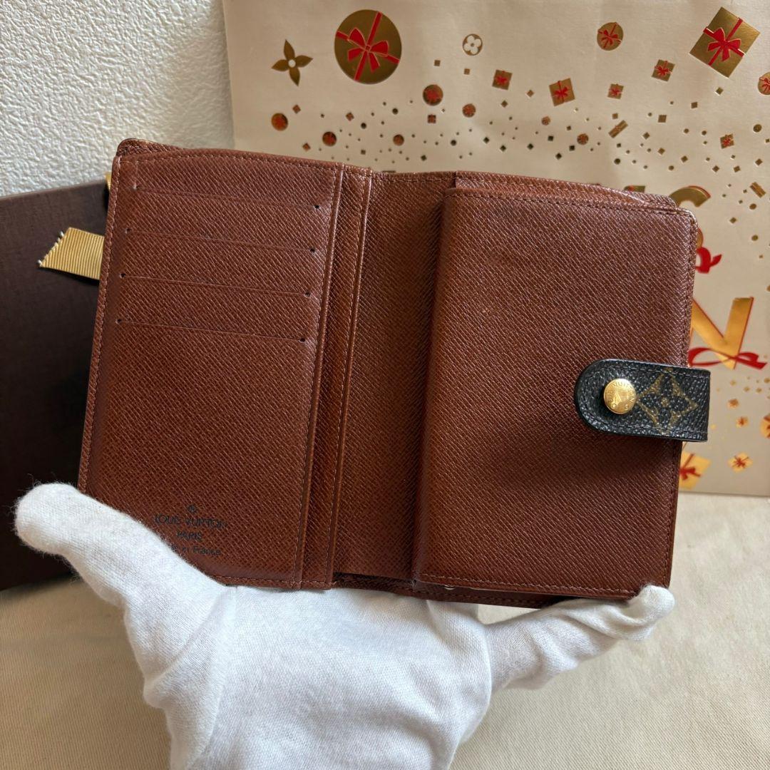【極美品】ルイヴィトン モノグラム ポルトフォイユ ヴィエノワ 二つ折り財布