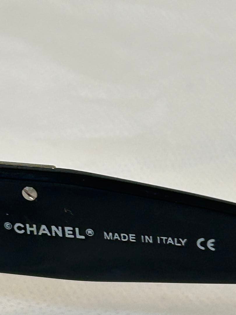 CHANEL サングラス シルバー グラデーション