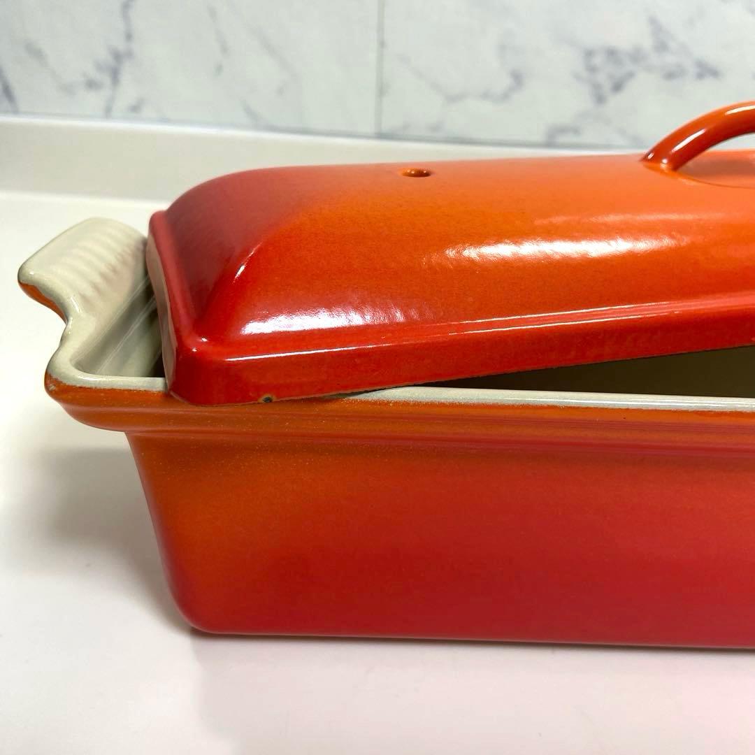 【美品】ルクルーゼ　テリーヌ型　32cm