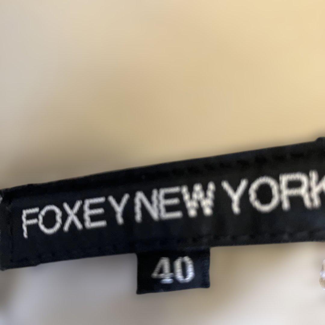 FOXEY ベージュ 40 フォクシー　トレンチコート　スプリングコート