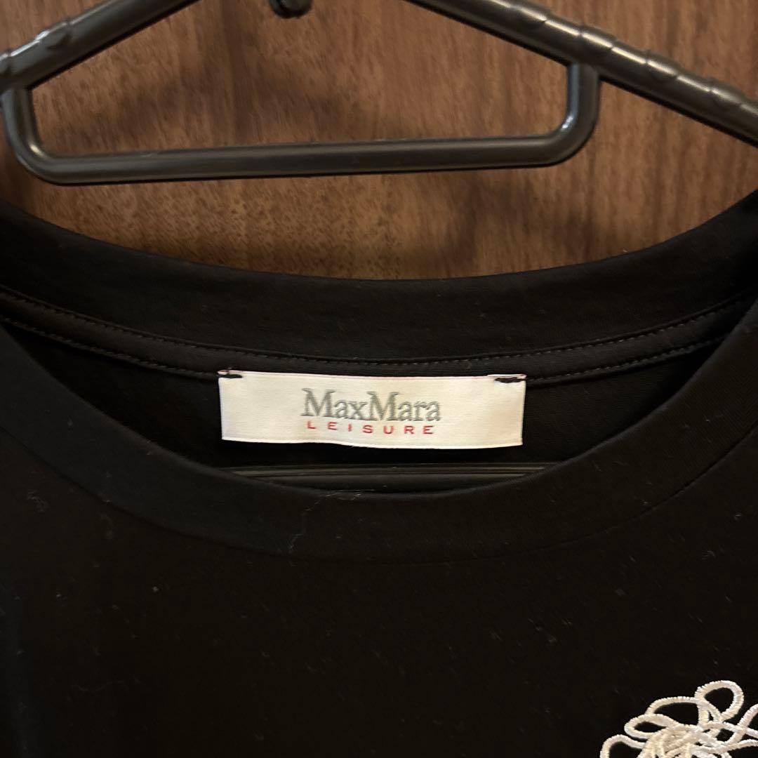 マックスマーラ　tシャツ 黒　M