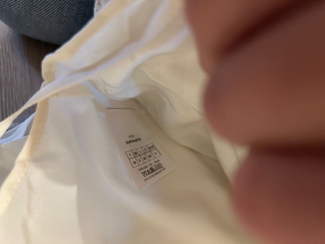 Christian Dior 白レースワンピース