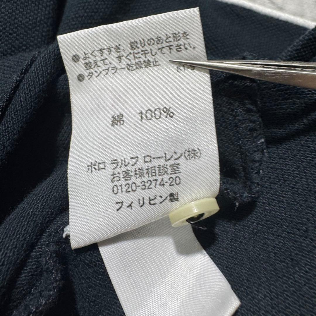 00s ラルフローレン ビッグポニー 長袖ポロシャツ y2k 平成ギャル 2